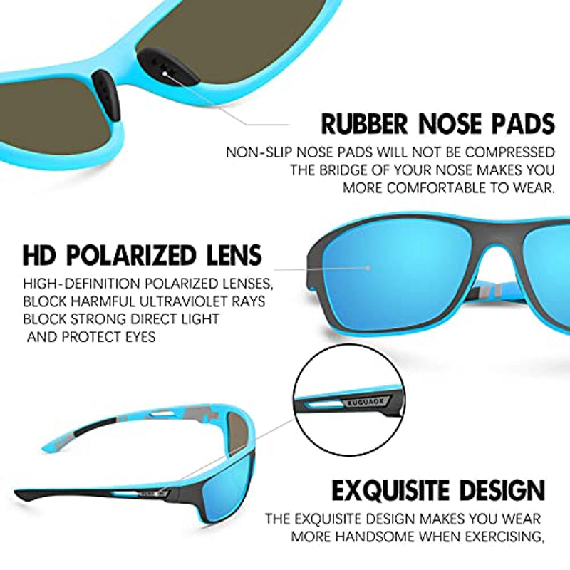 Stornfield | Outdoor Sport Sunglasses with Anti-Glare Polarized Lens