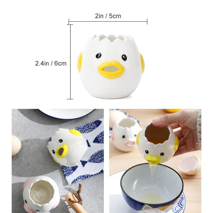 Cartoon egg yolk separator | Stornfield