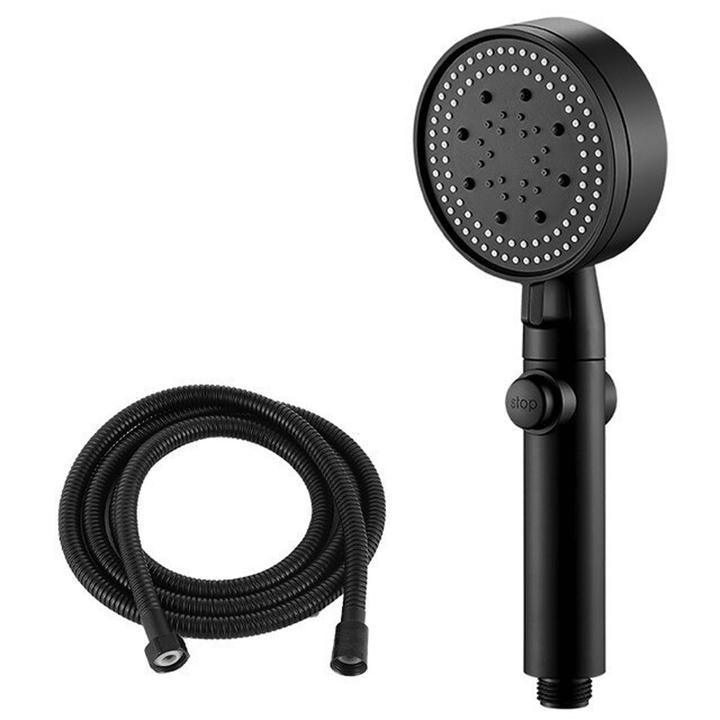 FlowControl Showerhead with 5 settings and push button | Stornfield