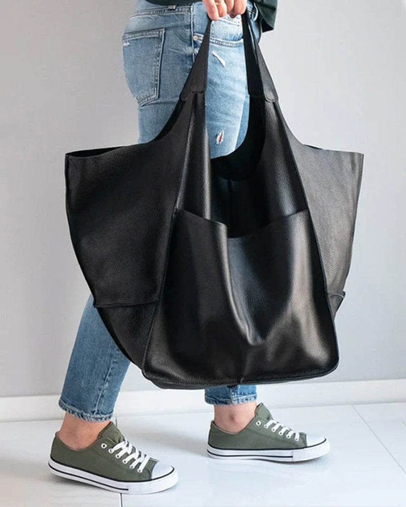 Stornfield | Sac en cuir chic et durable avec grande capacité - Élégant, sac à main pour femmes polyvalent