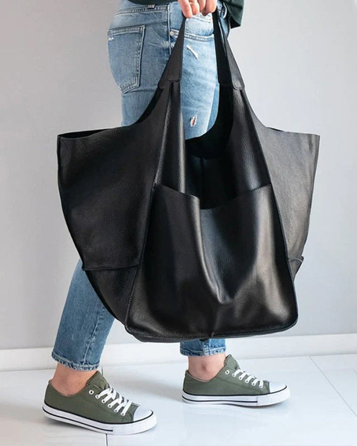 Stornfield | Sac en cuir chic et durable avec grande capacité - Élégant, sac à main pour femmes polyvalent