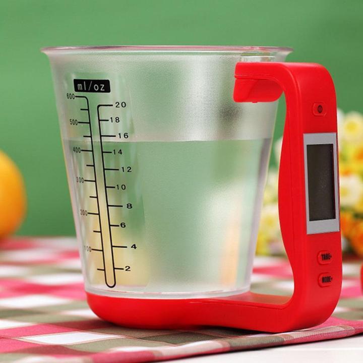 Digital kitchen measuring cup scale with LCD | Stornfield