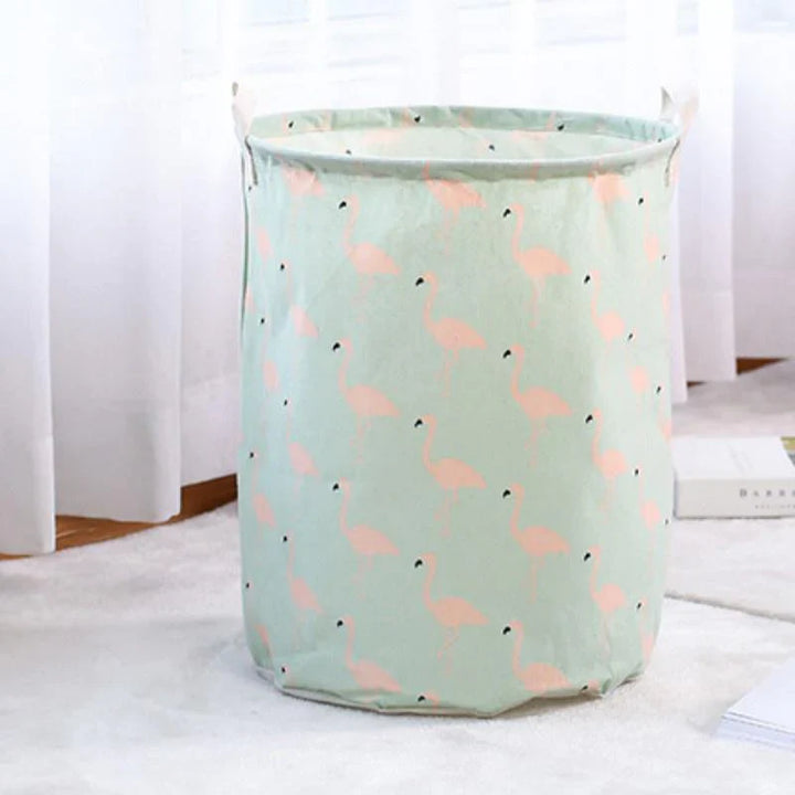 Folding Fabric Laundry Basket Stornfield