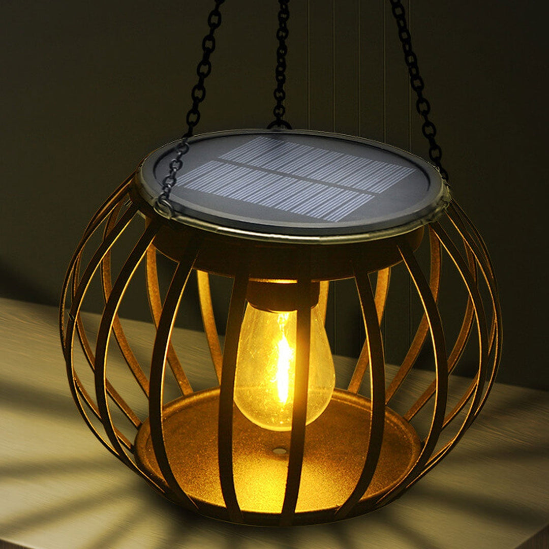 Solar Pumpkin Lantern Design LED Outdoor Hanging Decorative Light | Stornfield