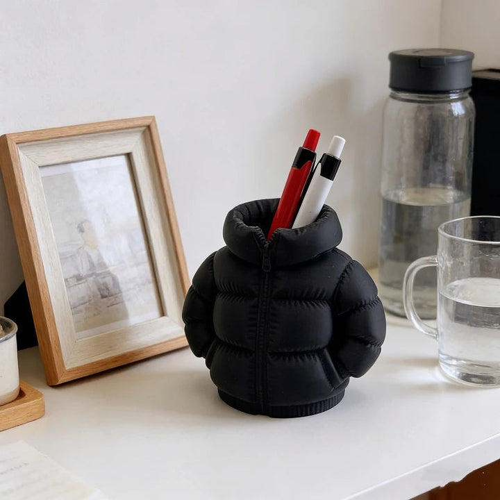 Mini Puffer Jacket Pen Holder | Stornfield