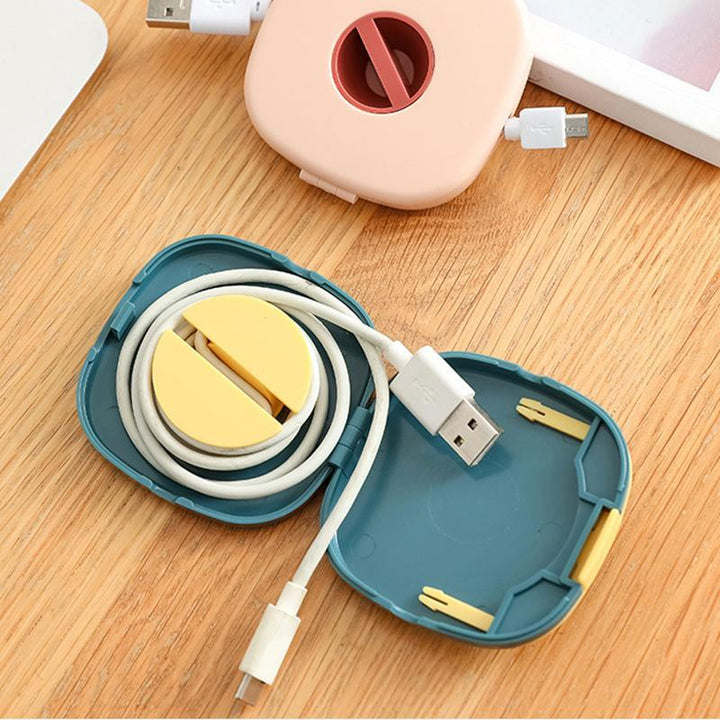 2 in 1 Cable Reel with Mobile Phone Stand | Stornfield