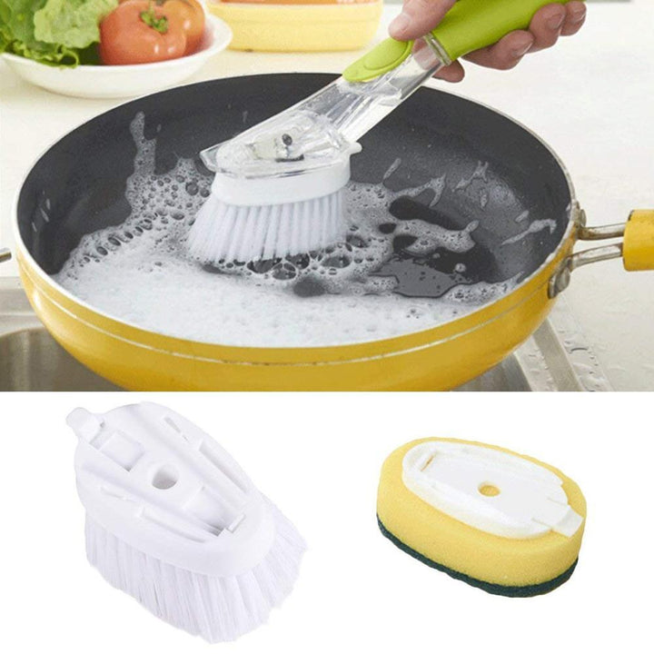 Dish Brush with Detergent Dispenser | Stornfield