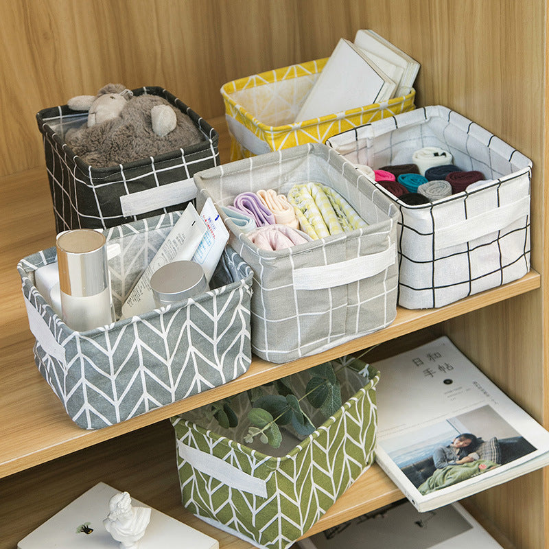 Foldable Canvas Cartoon Storage Box Stornfield