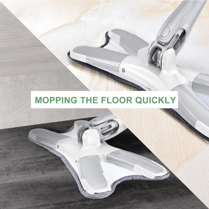 Rotatable X-shaped Hands-free Tablet Mop | Stornfield