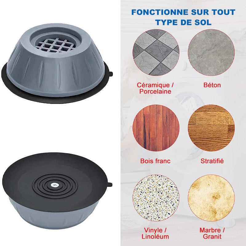 Anti-vibration washing machine support | Stornfield