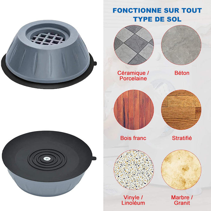 Anti-vibration washing machine support | Stornfield