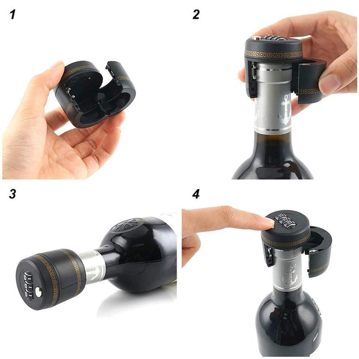 Wine Bottle Password Lock | Stornfield