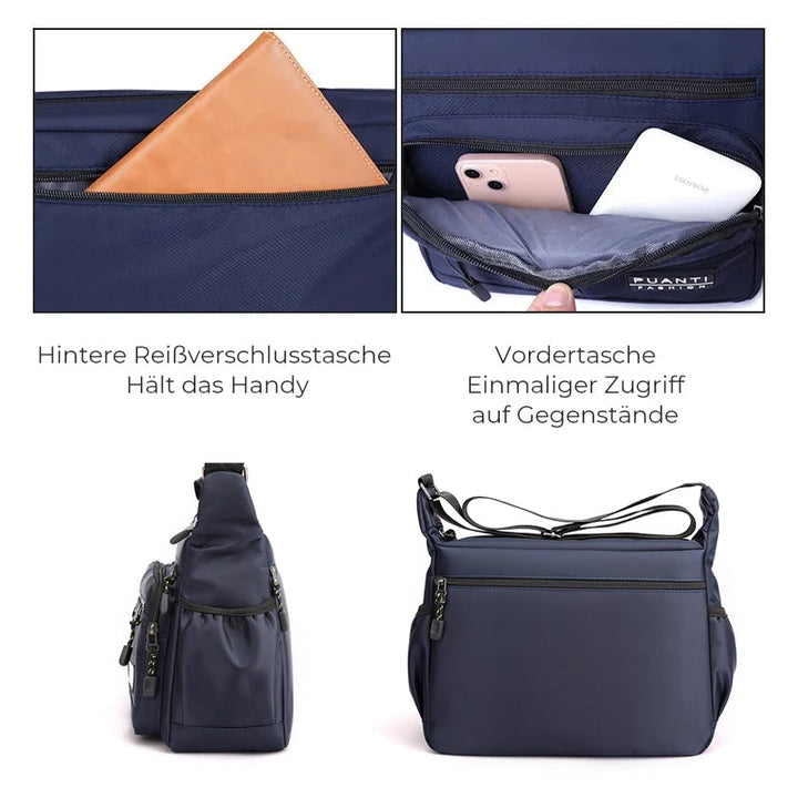 Men's messenger bag with multiple pockets | Stornfield