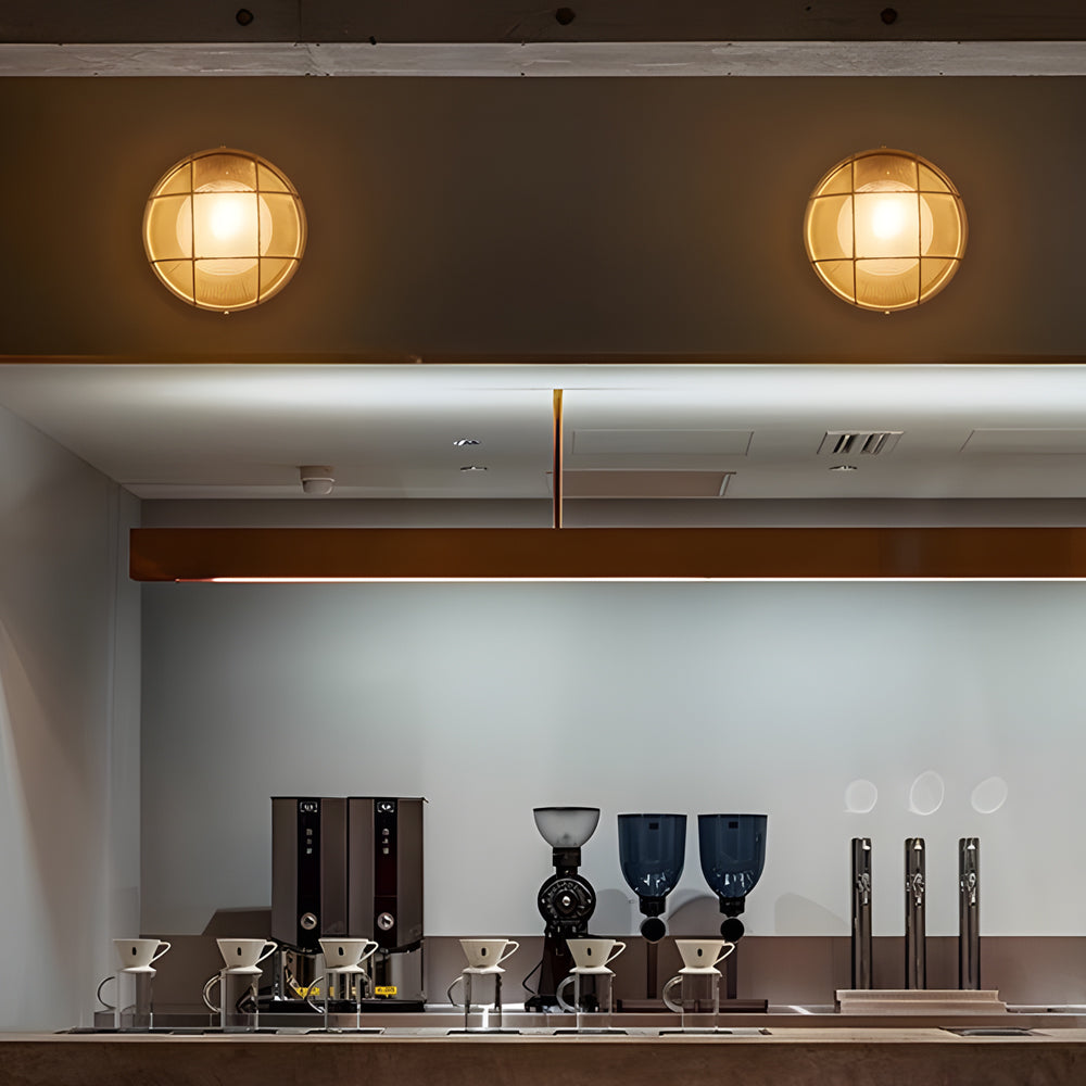 RetroGlow – Industrial Wall Light for Outdoors | Stornfield