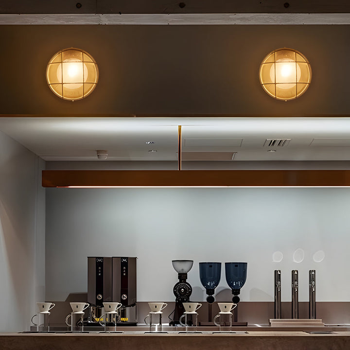RetroGlow – Industrial Wall Light for Outdoors | Stornfield