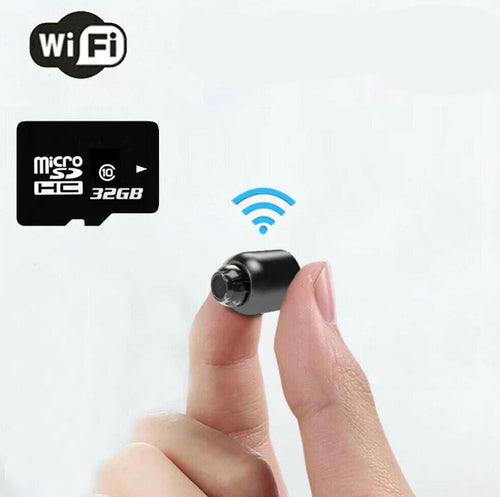 Stornfield | Small WiFi Security Spy Camera UK Night Vision Surveillance Nanny Cam