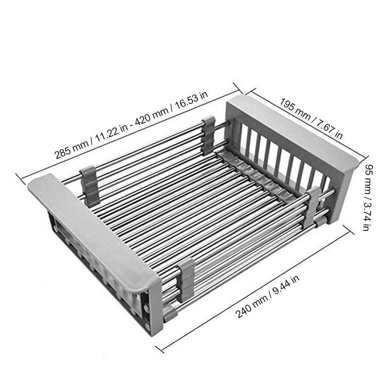 Retractable Kitchen Drainer | Stornfield
