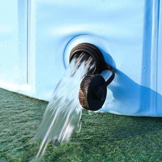 Stornfield Foldable PVC Dog Pool with Drainage Valve
