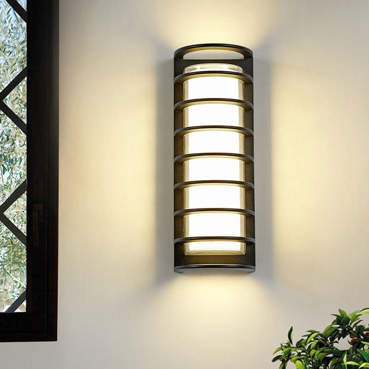 Modern Outdoor Column Waterproof LED Garden Wall Sconce Lamp | Stornfield