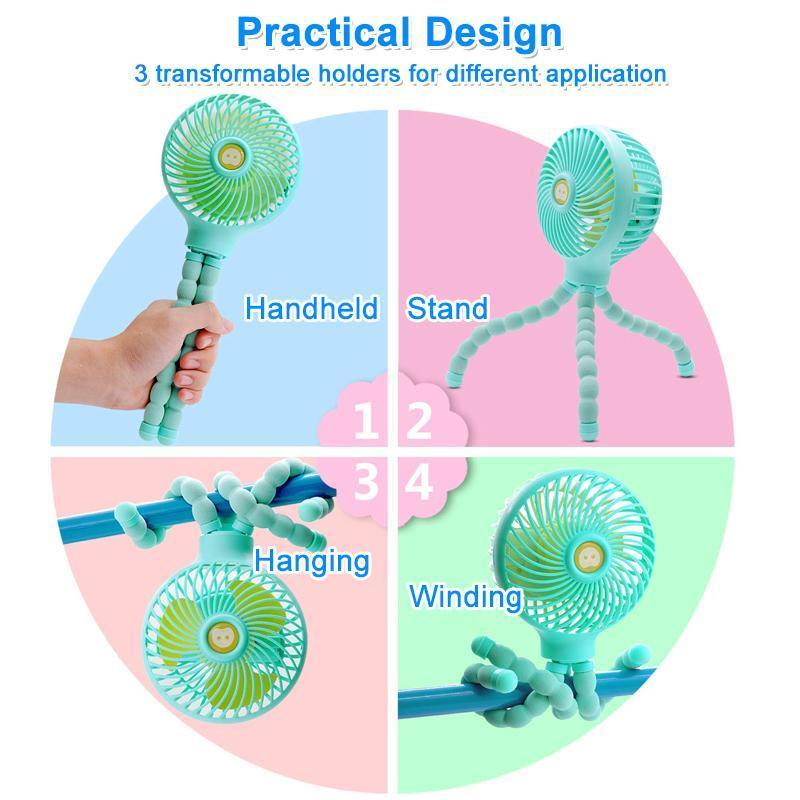 Mini Deformable Portable Fan | Stornfield