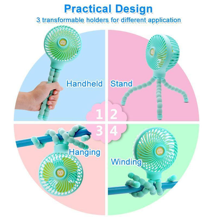 Mini Deformable Portable Fan | Stornfield