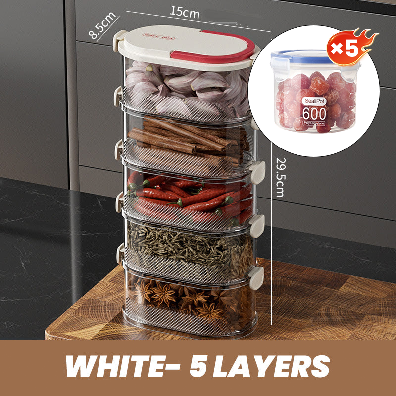 AromaNest — No more chaos, spice-fresh order at the press of a button | Stornfield