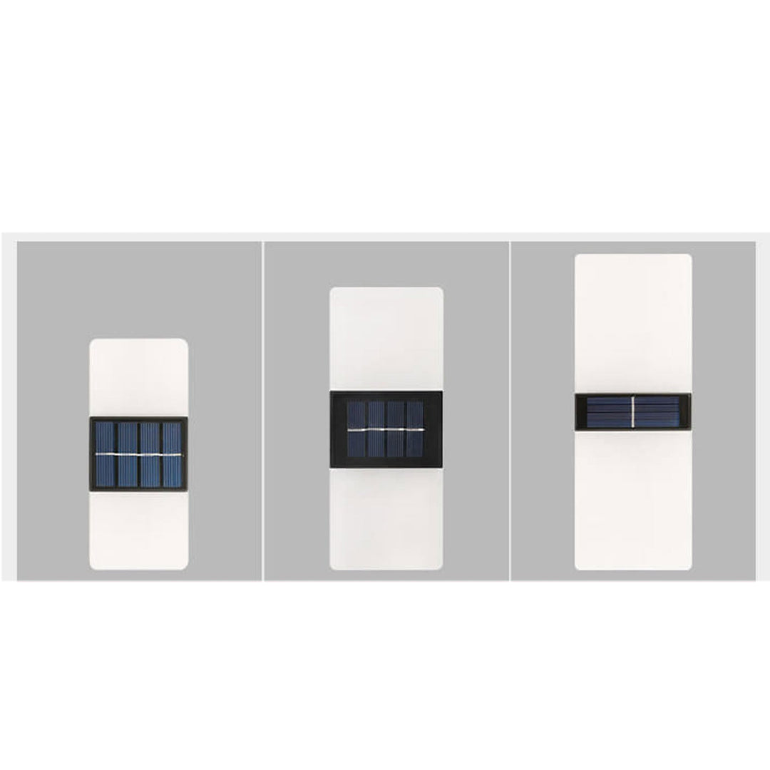 Stornfield | LumaZen Lampe Murale LED Solaire | Résistante aux Intempéries | Éclairage Extérieur Alimenté par Solaire | Décor de Jardin & Patio