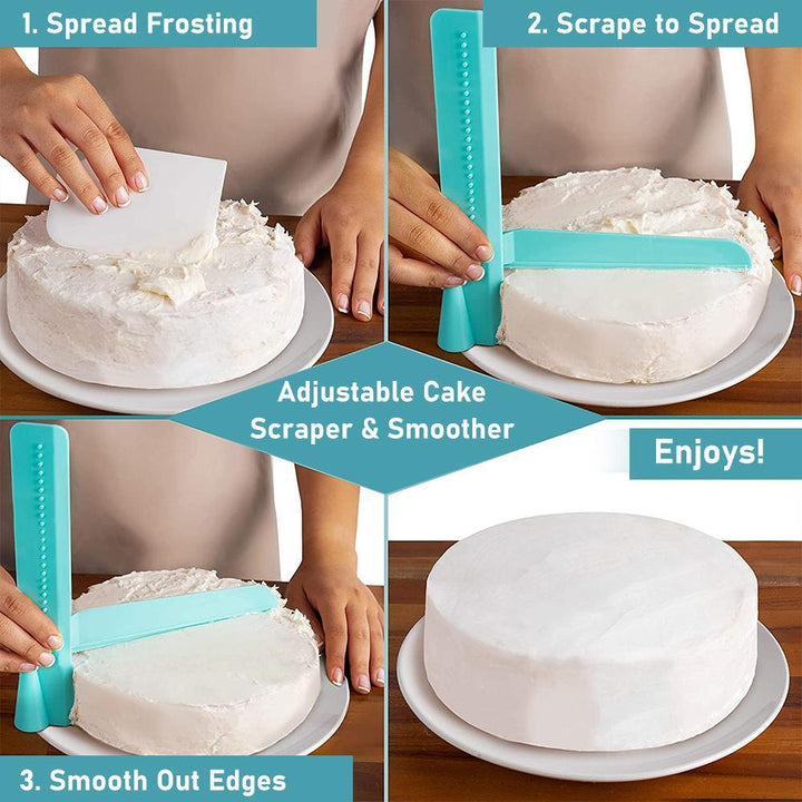 Adjustable Cake Cream Scraper | Stornfield