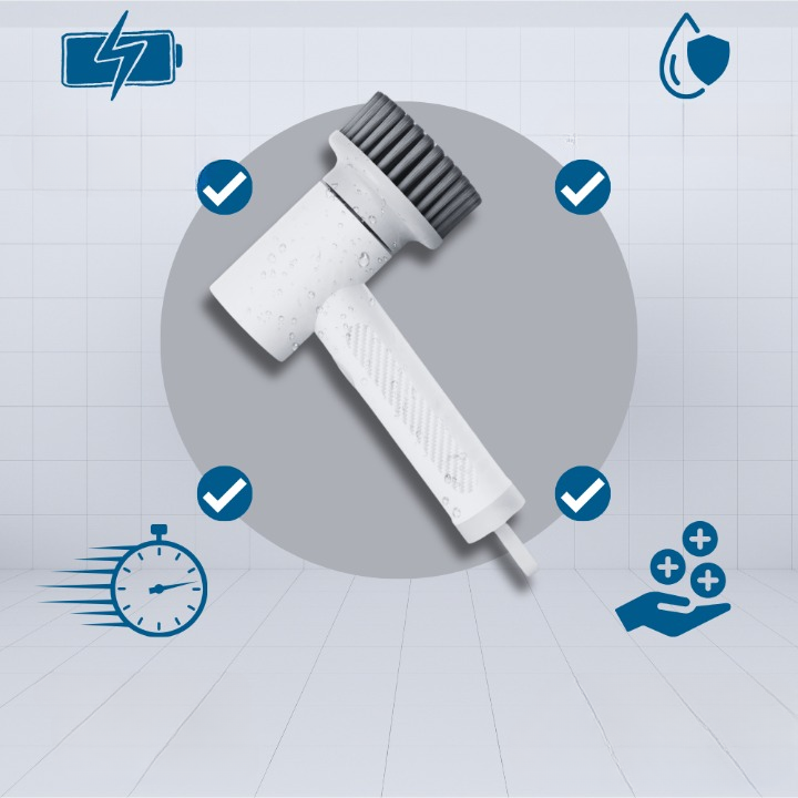 Stornfield Professional Electric Cleaning Brush for Kitchen and Stove Cleaner