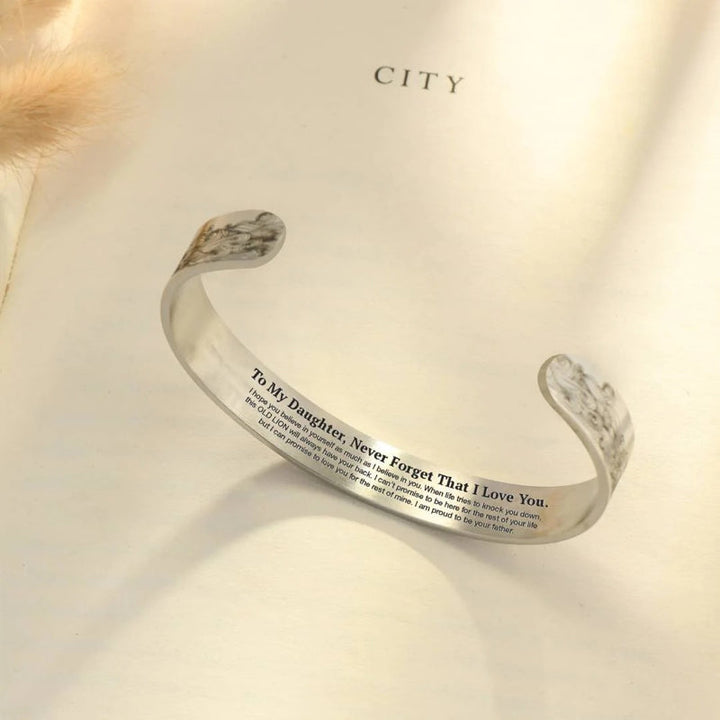 Stornfield | To My Daughter Proud of You Love Dad Bracelet