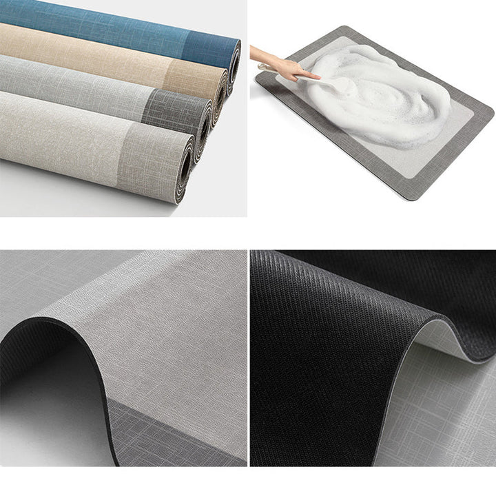 Non-Slip Minimalist Bathroom Floor Mat - Super Absorbent, Easy to Clean | Stornfield