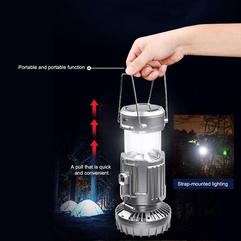 Outdoor LED Camping Light with Fan | Stornfield