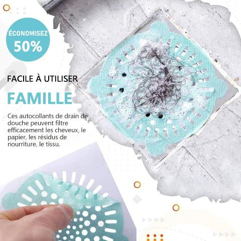 Disposable Anti-Clogging Floor Drain Sticker | Stornfield
