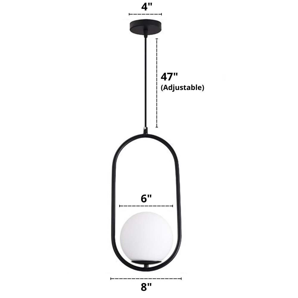 Nordic Glass Pendant Lamps | Stornfield