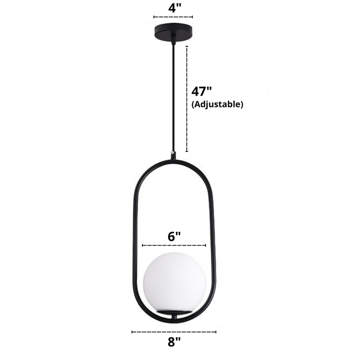 Nordic Glass Pendant Lamps | Stornfield