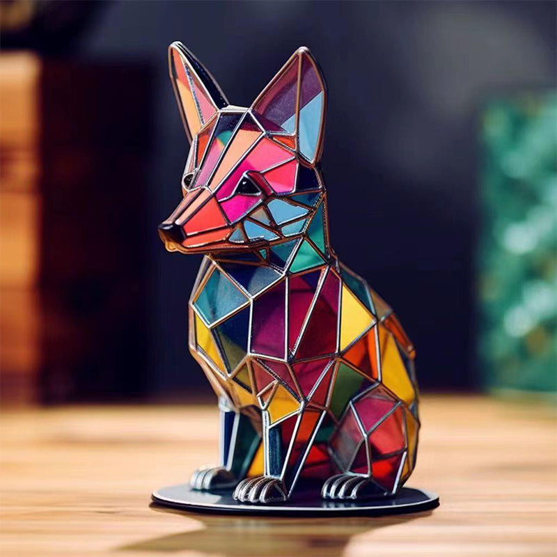 Wildlife Art with Base Wild Animal Desktop Decorations | Stornfield