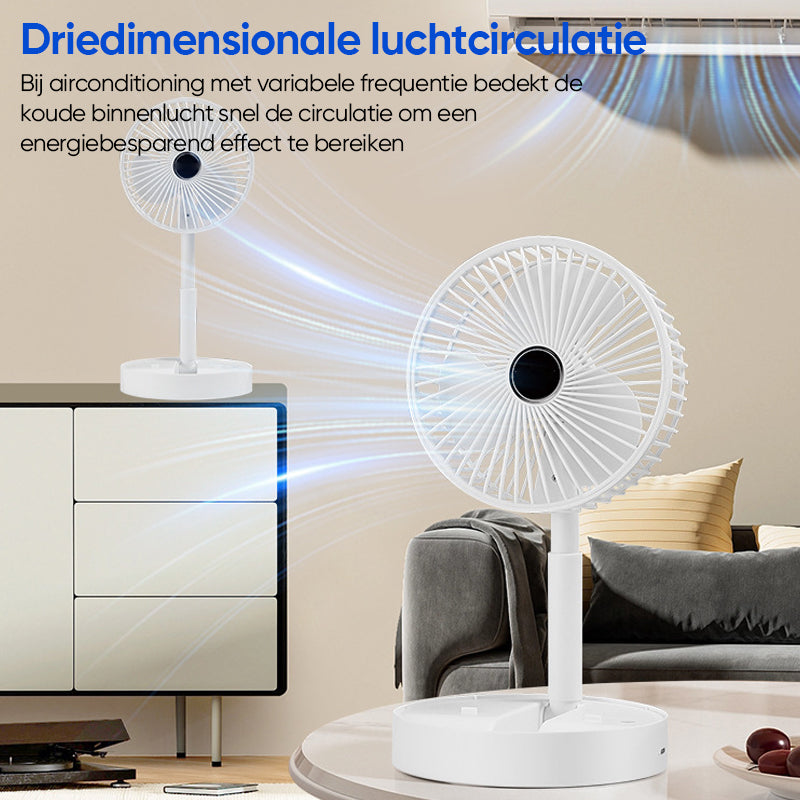 PortaStornfielde RechargeaStornfielde Telescopic TaStornfielde Fan with Silent Design and AdjustaStornfielde Height | Stornfield
