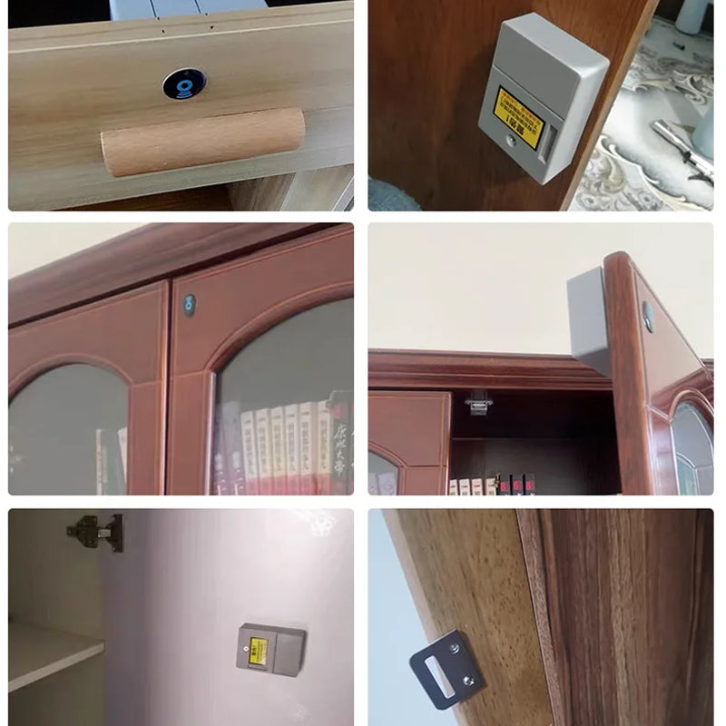 Electronic Cabinet Lock DIY for Wooden Drawer Cabinet | Stornfield