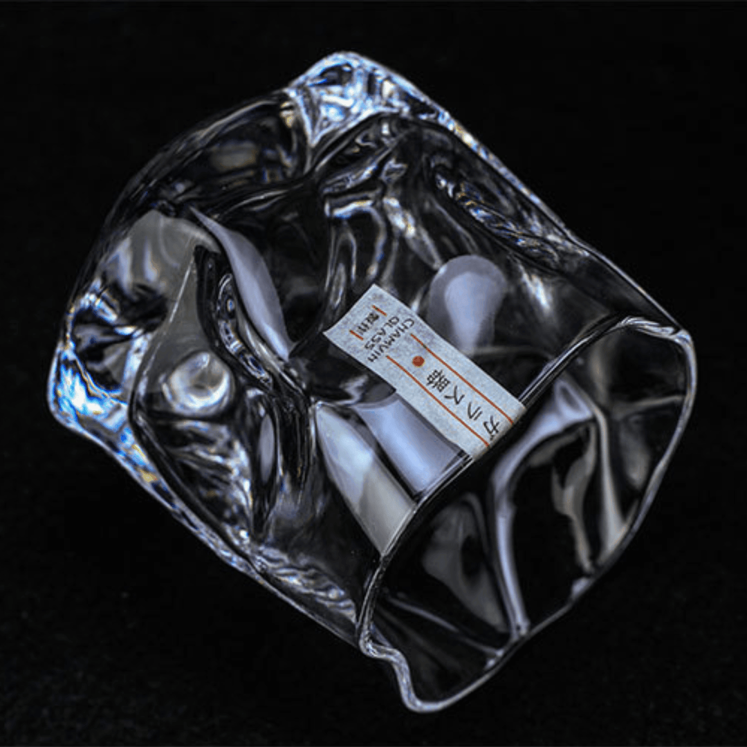 Japaneese Edo Kiriko Crumple Body Whisky Glass | Stornfield