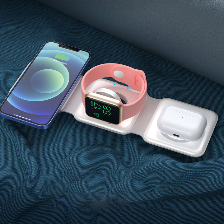 Stornfield | Foldable 3-in-1 Wireless Charging Station