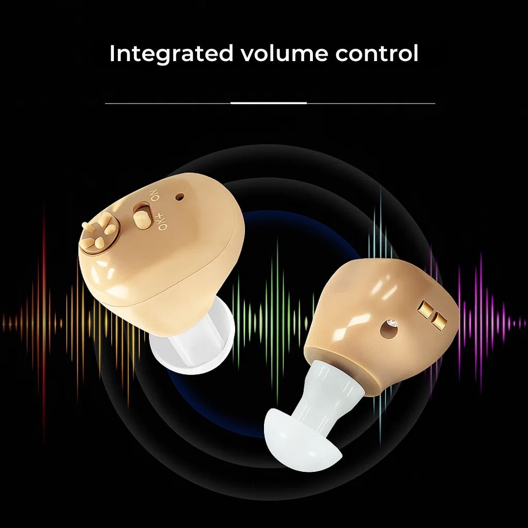 ClearHear | Rechargeable ITE Hearing Amplifier - Noise Reduction - Ergonomic In-Ear Fit - Clearer Speech for Seniors in Daily Use Stornfield