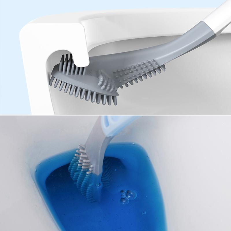 Stornfield | Flexible Long Handle Silicone Toilet Brush