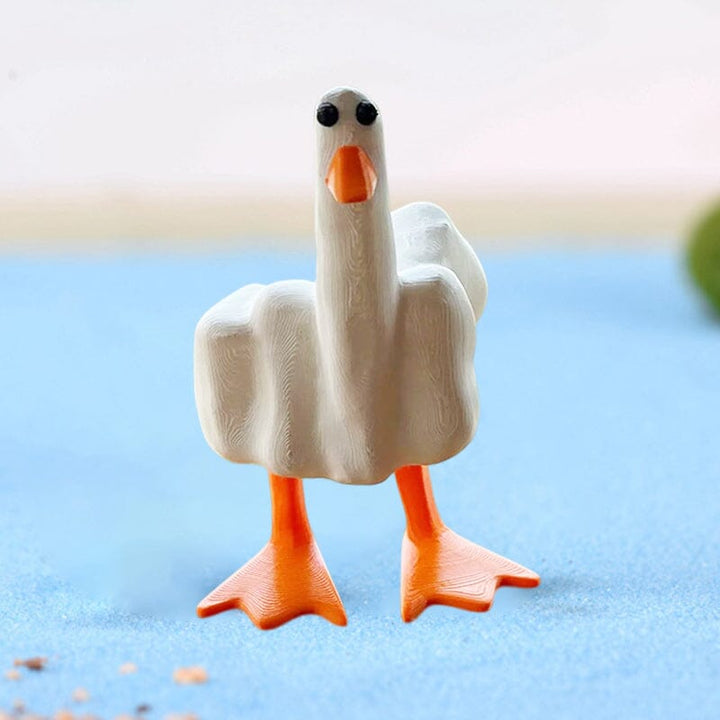 Middle Finger Duck Resin Ornament | Stornfield