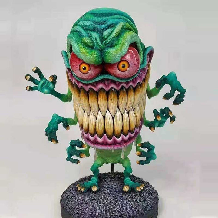 Angry Big Mouth Monster Statues | Stornfield