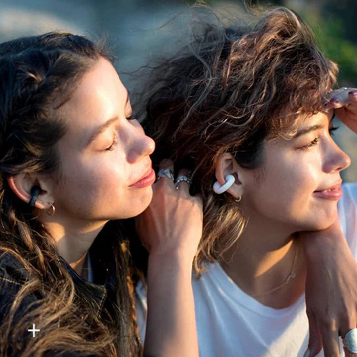 Bone conduction headphones with wireless ear clip | Stornfield