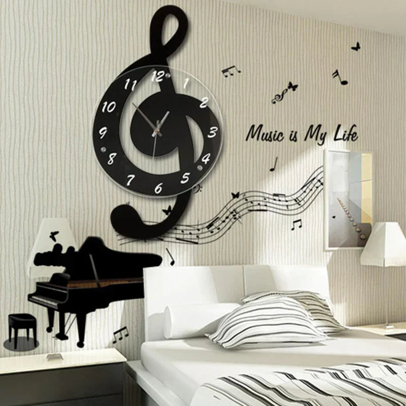 Stornfield Modern Interior Musical Treble Clef Design