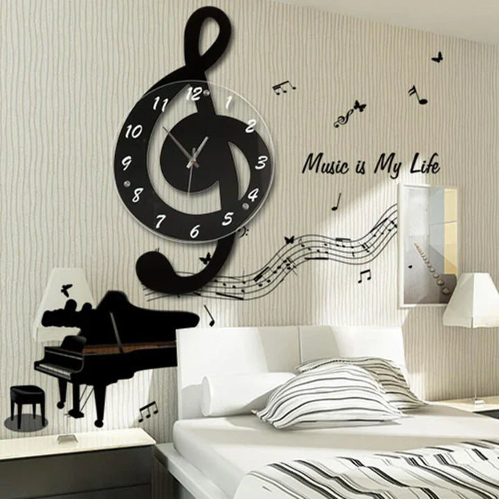 Stornfield Modern Interior Musical Treble Clef Design