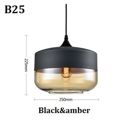 Stornfield | EternaGlow Glass and Wood Pendant Light | Elegant Design for Your Home