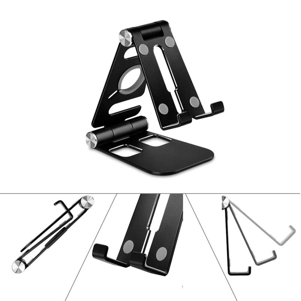 Multi-Fold Smartphone Stand in Aluminum Alloy | Stornfield