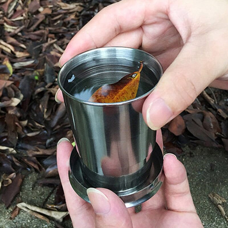 Stainless Steel Telescoping Cup | Stornfield